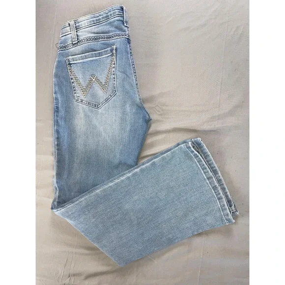 Wrangler Shiloh Flex Waist Stretch Denim 'Ultimate Riding Jean'. Women's 30? EUC - Picture 2 of 9